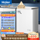 海爾（Haier）冰柜家用商用大容量小冰箱小型100/200/300升以上小冷柜一級能效節能冷藏柜冷凍柜以舊換新 減霜80%｜150h斷電保護 100L -30°C