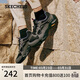 斯凱奇（Skechers）華夫熊男鞋春季厚底增高老爹鞋軟底百搭潮流休閑運動(dòng)鞋237430