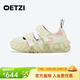 OETZI冰人奧茲 女鞋瑪麗珍外穿厚底洞洞鞋高顏值涼鞋果凍潮鞋 專(zhuān)柜同款 米色T23120148 36