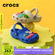 CROCS卡駱馳經(jīng)典洞洞鞋兒童鞋戶(hù)外童鞋休閑涼鞋拖鞋/206991/206990 骨白色-2Y2(含智必星) 35 (215mm)