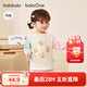 巴拉巴拉（BALABALA）【balaOne】巴拉巴拉童裝兒童長(cháng)袖t恤男女童2026新款春秋裝純棉萌 白粉兔兔10501 110