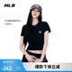 MLB短袖T恤男女百搭休閑經(jīng)典純色圓領(lǐng)25新款3ATSB0153-50BKS-M