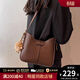 viney新款包包女包時(shí)尚水桶包輕奢單肩斜挎包生日禮物高級感送女友老婆 【咖色】女生實(shí)用走心 品牌小眾百搭休閑通勤大包