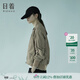 日著(zhù)（rizhuo）日著(zhù)原創(chuàng  )設計女裝2025春新款城市輕戶(hù)外棒球服飛行員夾克短外套 卡其 M