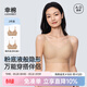 幸棉明星同款粉底液內衣女無(wú)尺碼文胸方領(lǐng)無(wú)痕細肩帶不透背心胸罩隱形 【2件背扣款】隱形膚+隱形膚 均碼 F(A-C杯/底圍70-80CM)