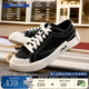 FILA FUSION斐樂(lè )男鞋潮牌板鞋情侶運動(dòng)鞋休閑鞋經(jīng)典帆布鞋男女鞋 黑色-BK 情侶款 40 男碼