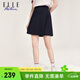 ELLE ACTIVE 百搭純色運動(dòng)半裙夏季時(shí)尚休閑舒適透氣防走光安全褲短裙女 寶藍色 2XL