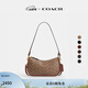 蔻馳（COACH）女士WAVERLY手袋單肩包搭扣潮流可拆卸肩帶手提包女包 B4/棕黃色 棕色