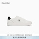 Calvin KleinJeans26春男士復古潮流ck字母休閑運動(dòng)小白鞋板鞋 01W-白色/黑色 42