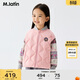馬·拉?。∕.Latin）馬拉丁兒童羽絨服25冬裝新款男童女童小童漫畫(huà)格提花輕薄羽絨服
