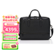 途明（TUMI）HARRISON商務(wù)男士手提包公文包薄款簡(jiǎn)約尼龍時(shí)尚單肩電腦包送男友 06302052DP黑色牛皮 15英寸