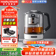 摩飛電器（Morphyrichards）智能升降養生壺 玻璃煮茶壺煮茶器辦公室泡煮養生壺 電熱水壺燒水壺控時(shí)保溫白茶壺 1.7L 椰奶白(智能升降）