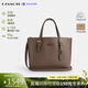 蔻馳（COACH）【品牌直供】女包茉莉MOLLIE25通勤托特包石灰色CV966生日禮物