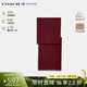 蔻馳（COACH）【品牌直供】男女同款羊毛桑蠶絲圍巾 酒紅色CB700生日禮物
