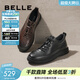 百麗（Belle）時(shí)尚商務(wù)鞋男商場(chǎng)同款牛皮休閑皮鞋8CS01DM3 棕色單里 40 (250mm)