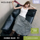 moussy 女裝新品文藝感不規則格紋半身裙028ISA30-3021 165花紋灰色 M
