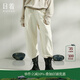 日著(zhù)（rizhuo）原創(chuàng  )設計感女裝2025春季新款休閑寬松小眾針織哈倫休閑褲子 尋米 XL 卡碼建議拍小一碼