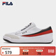 斐樂(lè )【易烊千璽同款】FILA斐樂(lè )官方男鞋FX-2刀鋒板鞋2025年春新款板鞋 斐樂(lè )白-WT 42