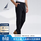 諾帝卡（NAUTICA）【商場(chǎng)同款】男裝秋冬款易穿搭舒適輕暖棉氨直筒休閑長(cháng)褲男PO2341 深藏青4DN（223） 33