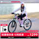 KinderKraftKK兒童自行車(chē)6-12-15歲學(xué)生單車(chē)青少年男女孩山地車(chē)24寸紫變速