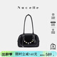 紐芝蘭（NUCELLE）包包女款2026輕奢大容量水桶包飛馬通勤單肩手提包生日禮物送女生