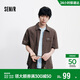 森馬（Semir）地理系列聯(lián)名款短袖襯衫男夏經(jīng)典工裝襯衣外穿上衣101325104122