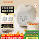 九陽(yáng)（Joyoung）【心情煲】1.2升1-2人精致小容量微壓電飯煲電飯鍋陶瓷油不粘內膽一鍵開(kāi)煮便攜提手易收納 F191