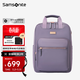 新秀麗（Samsonite）雙肩包16英寸筆記本電腦包女士商務(wù)通勤背包大容量旅行包輕奢紫色