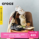 卡駱馳（CROCS）厚底云朵洞洞鞋沙灘鞋|206750 黑色-001 36/37(230mm)