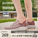 斯凱奇（Skechers）閃穿鞋女鞋春季軟底一腳蹬健步鞋寬楦百搭運動(dòng)鞋117504W