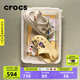 CROCS卡駱馳檀健次同款經(jīng)典泡芙洞洞鞋輕便舒適老爹鞋休閑鞋|207521 骨白色-2Y2(含智必星) 37 /38(230mm)