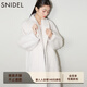 SNIDEL【精英衣櫥】翻領(lǐng)落肩長(cháng)款羊毛呢大衣外套SWFC244131 象牙白 S （0）