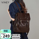 viney雙肩包女大容量學(xué)生書(shū)包初中高中輕便旅游旅行背包生日禮物送女友