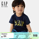蓋璞【大小童同款】男女童春季款棉質(zhì)短袖T恤兒童裝687250