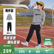 NIKE3BRAND 耐克男女童衛衣+長(cháng)褲2件套2026新款潮流印花兒童套裝 