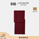 蔻馳（COACH）奧萊女士經(jīng)典標志圍巾戶(hù)外保暖禮物含羊毛 酒紅色