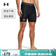 安德瑪（Under Armour）HeatGear 男子訓練健身運動(dòng)緊身短褲1361596 黑色002 L