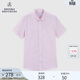 布克兄弟（BrooksBrothers）[易打理]男士春夏免燙條紋休閑修身襯衫