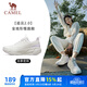 駱駝（CAMEL）全地形追云厚底慢跑步鞋女子運動(dòng)鞋 CD222CL7714-1 躍動(dòng)白 39