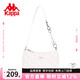 Kappa卡帕 新款女士包時(shí)尚皮質(zhì)感腋下包韓版百搭單肩手提包生日禮物 白薔薇粉（含鏈條）