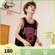 NIKE JORDAN 耐克AJ童裝男童23號籃球服背心2026夏季網(wǎng)眼透氣兒童衣服 正黑色 160 /80 【建議身高158-170cm】