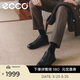 愛(ài)步（ECCO）正裝鞋 增高牛皮休閑皮鞋男 雅仕男鞋系列207124 黑色39