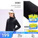 安踏防潑水外套丨女春季新款梭織連帽開(kāi)衫健身跑步運動(dòng)上衣休閑帽衫