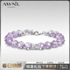 AWNL刺梨薔薇紫水晶手鏈女手串小眾輕奢時(shí)尚百搭飾品生日禮物送女友 【品牌禮盒】紫水晶手鏈 XS碼 推薦手圍13.5-15CM
