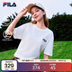 FILA 斐樂(lè )情侶短袖T恤2026夏季吸濕速干男女時(shí)尚圓領(lǐng)休閑防曬半袖上衣
