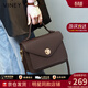 viney新款包包女包大容量斜挎包牛皮單肩包生日禮物送女友老婆 【深咖色】高檔實(shí)用洋氣休閑大包 輕奢時(shí)尚品牌百搭手提包