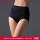 愛(ài)慕塑身褲女士24AW簡(jiǎn)塑高腰平角塑褲中度塑身AD330491 經(jīng)典黑400 M (165)
