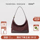 VANESSA HOGAN張小婉同款VH女包欣冉hobo包中號反絨羊皮輕奢單肩包生日禮物女生