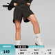 彪馬（PUMA）寬松高腰跑步運動(dòng)短褲女子夏季直筒百搭休閑三分褲676692 黑色-01 M (160/62A)