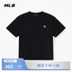 MLB短袖男女情侶純色簡(jiǎn)約休閑圓領(lǐng)T恤時(shí)尚新款3ATSB0253-50BKS-L